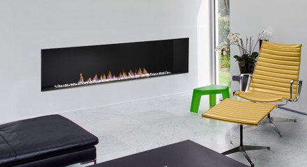 Modern Gas Fireplaces: Clean And Contemporary Design H Series Single Sided gas Fireplace - Modern Gas Fireplaces: Clean And Contemporary Design