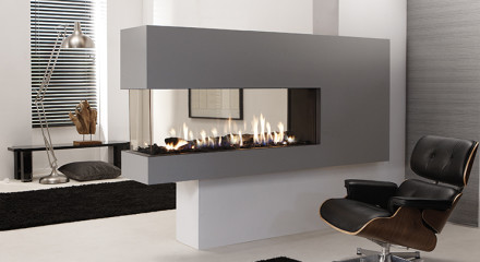 Modern Gas Fireplaces: Clean And Contemporary Design Contemporary Design - Modern Gas Fireplaces: Clean And Contemporary Design