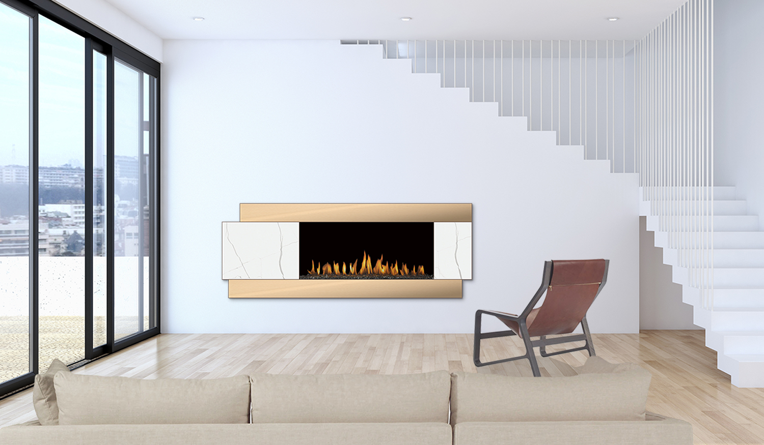Modern Fireplaces - Gas & Wood - Stylish Design | European Home Browse the entire European Home line of gas & wood fireplaces. Stylish