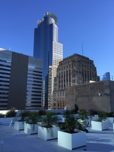 View of Downtown Minneapolis from the Mithun roof-deck