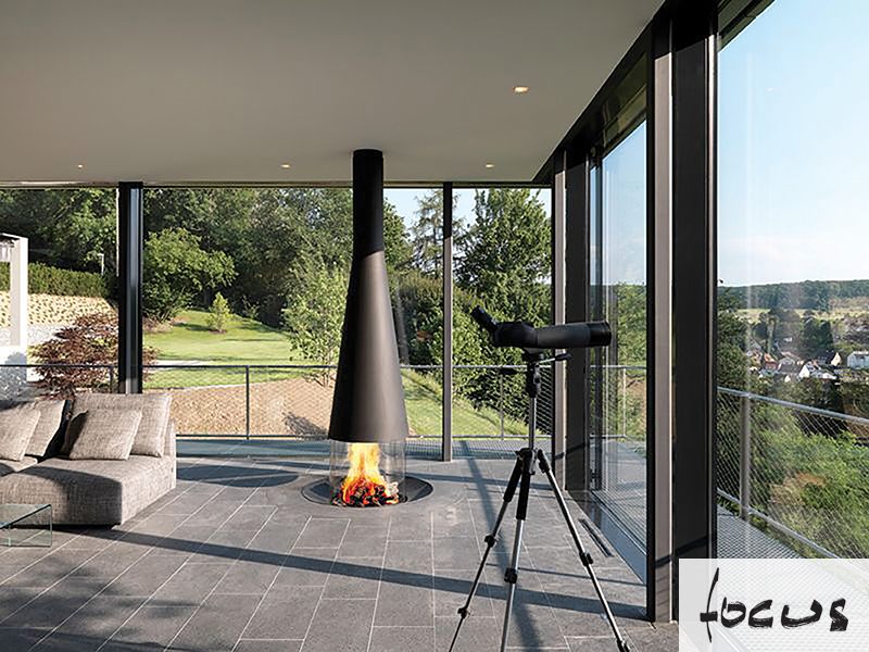 Filiofocus Central Fireplace by Focus