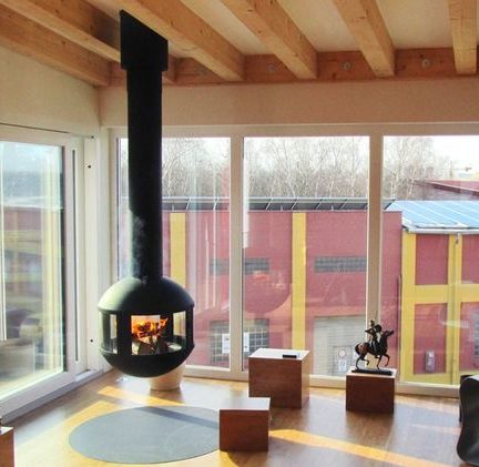 AGORAFOCUS 630 by Focus Fires | Modern Suspended Fireplace