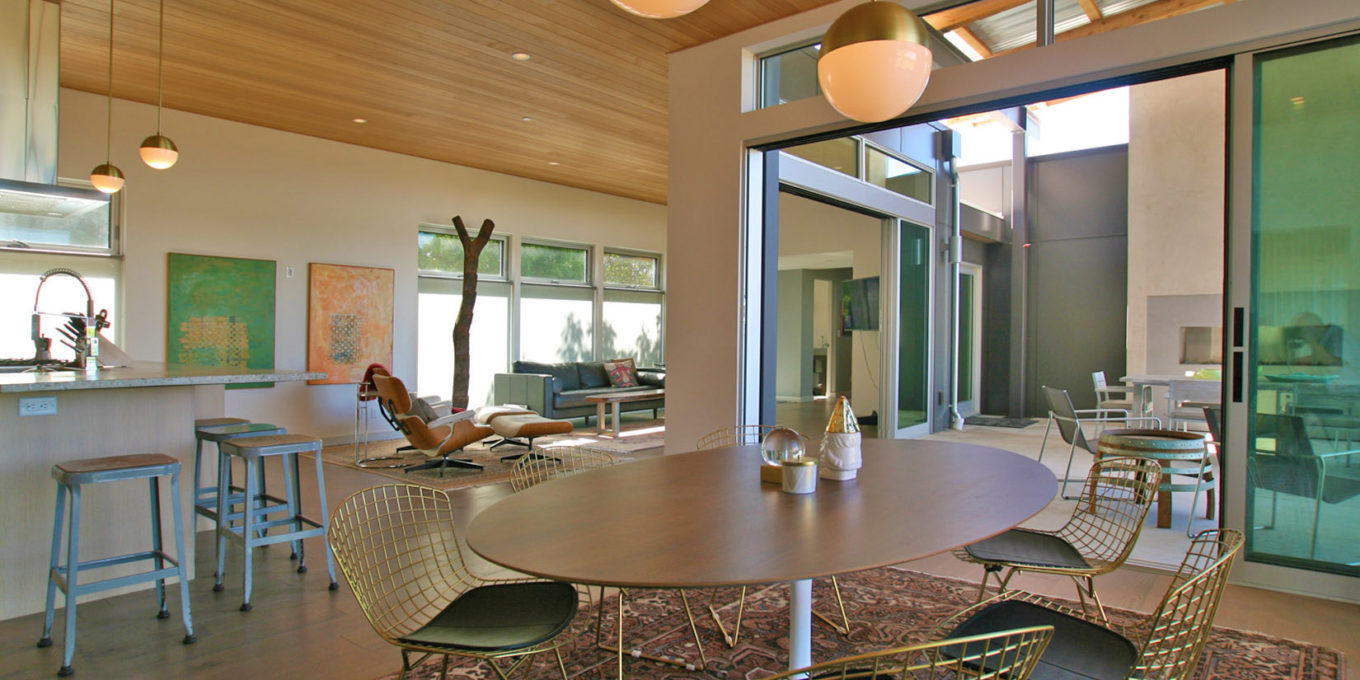 modern mid century interior for method homes modular prefab home