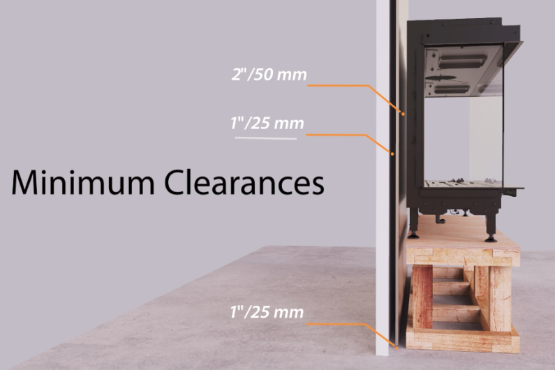 Modern Luxury Fireplaces Gas Electric Wood By European Home Framing Finishing And Clearances For Element4 Fireplaces